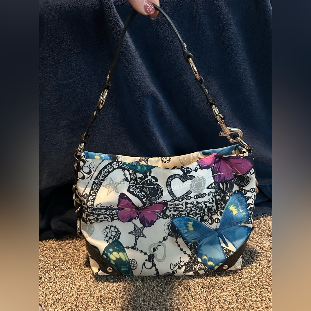 Coach Carly Vintage Butterfly bag